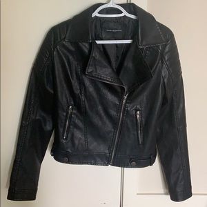 Brandy Melville Black “leather” Jacket
